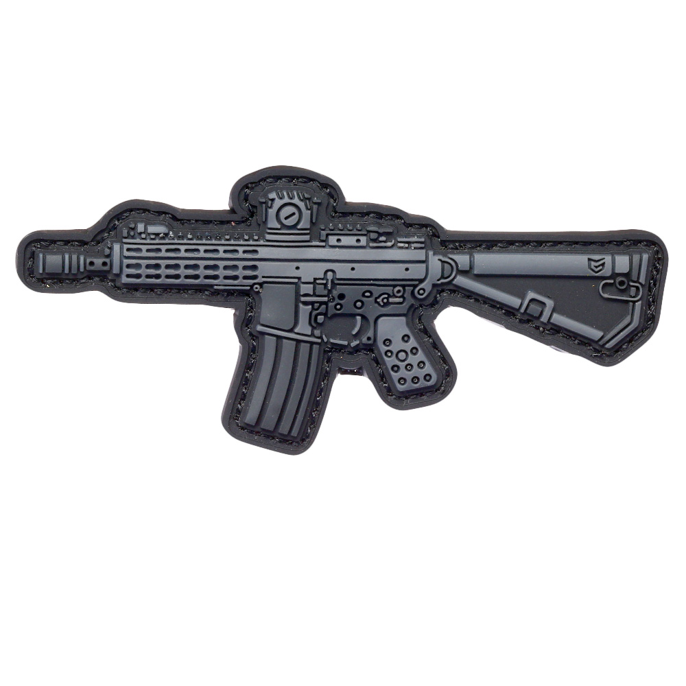 EMG 3D Rubber Patch Knights Armament KAC PDW Compact Gewehr grau / schwarz