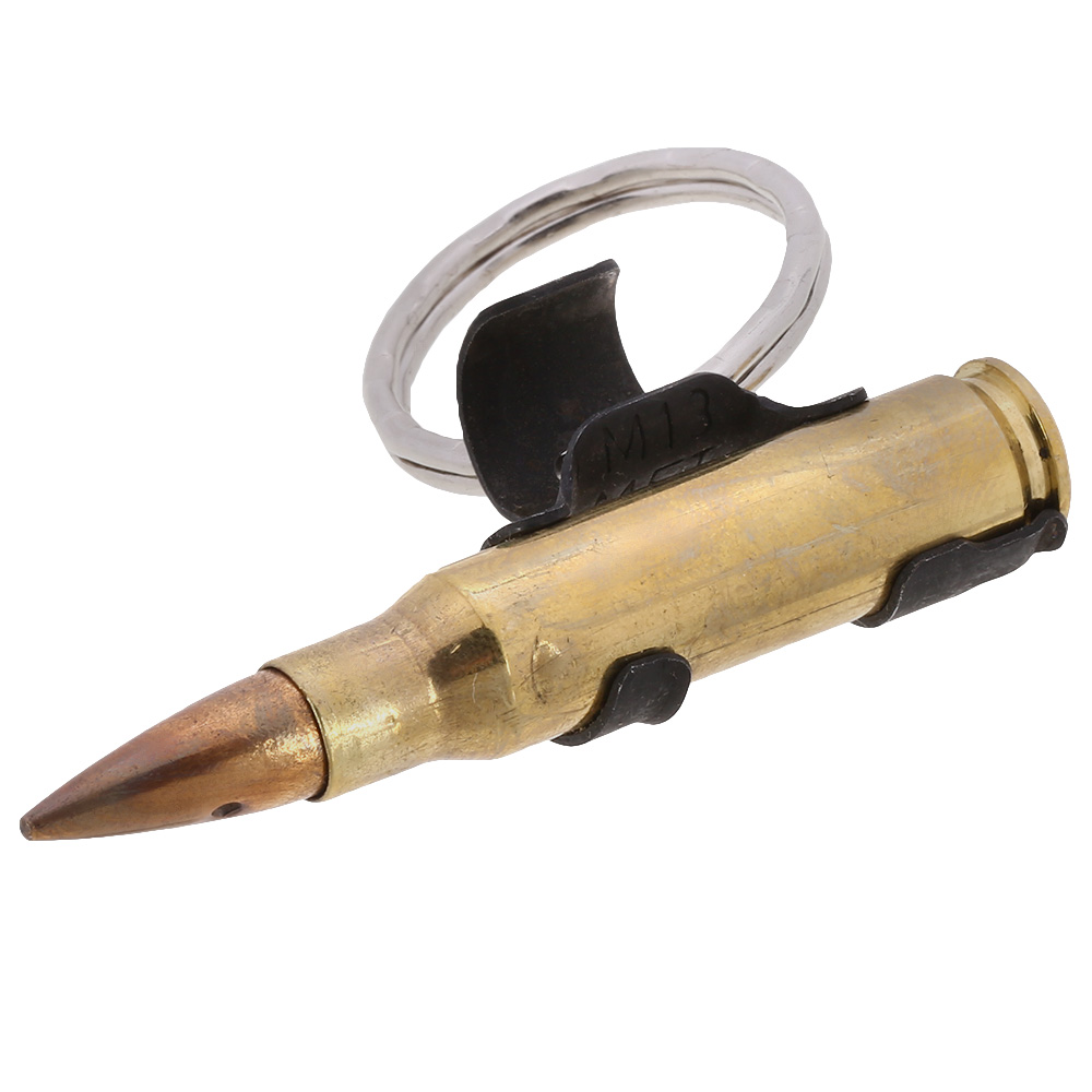 Schlsselanhnger M60 Patrone messing Bild 2
