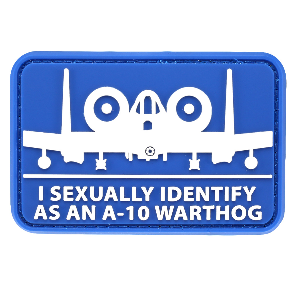 Mil-Spec Monkey 3D Rubber Patch A10Sexual blau