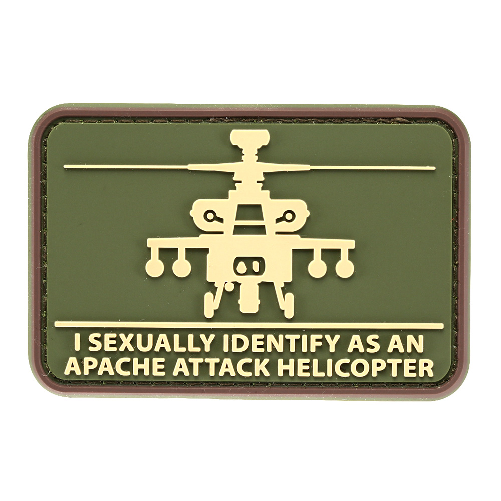 Mil-Spec Monkey 3D Rubber Patch mit Klettflche Helisexual multicam
