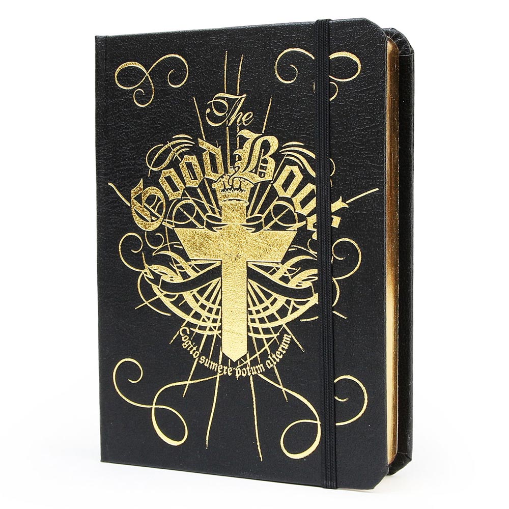 The Good Book - Flachman im Buch schwarz deluxe 11 x 15 cm Bild 1