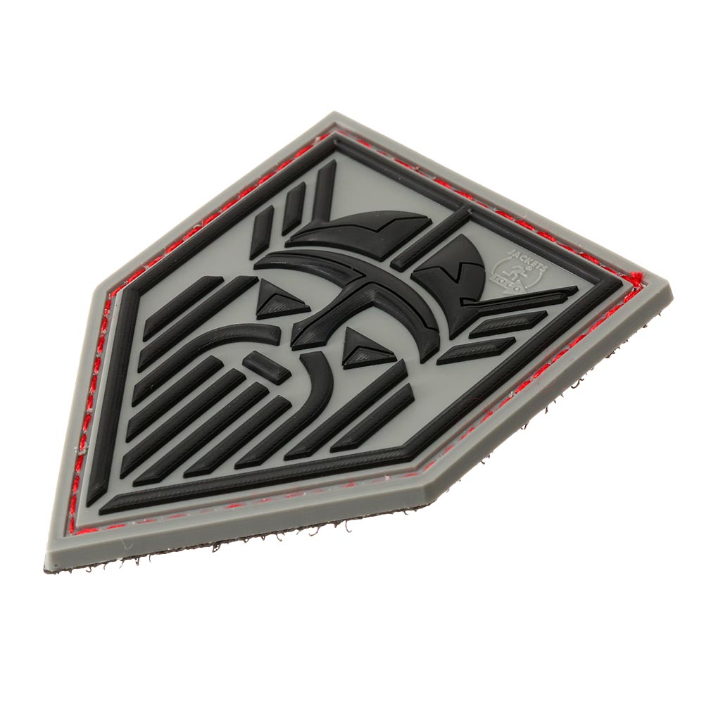 JTG 3D Rubber Patch mit Klettflche Odin steingrau-oliv/schwarz Bild 1