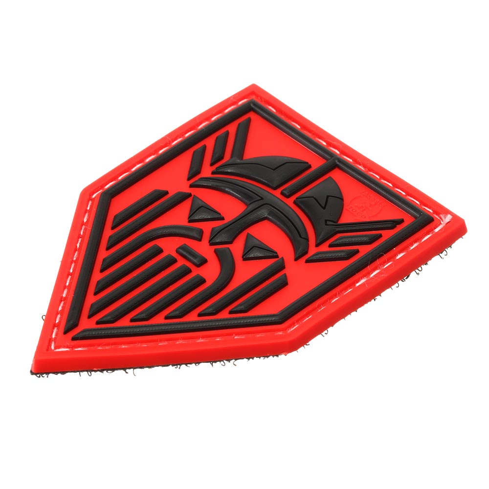 JTG 3D Rubber Patch mit Klettflche Odin signalrot Bild 1