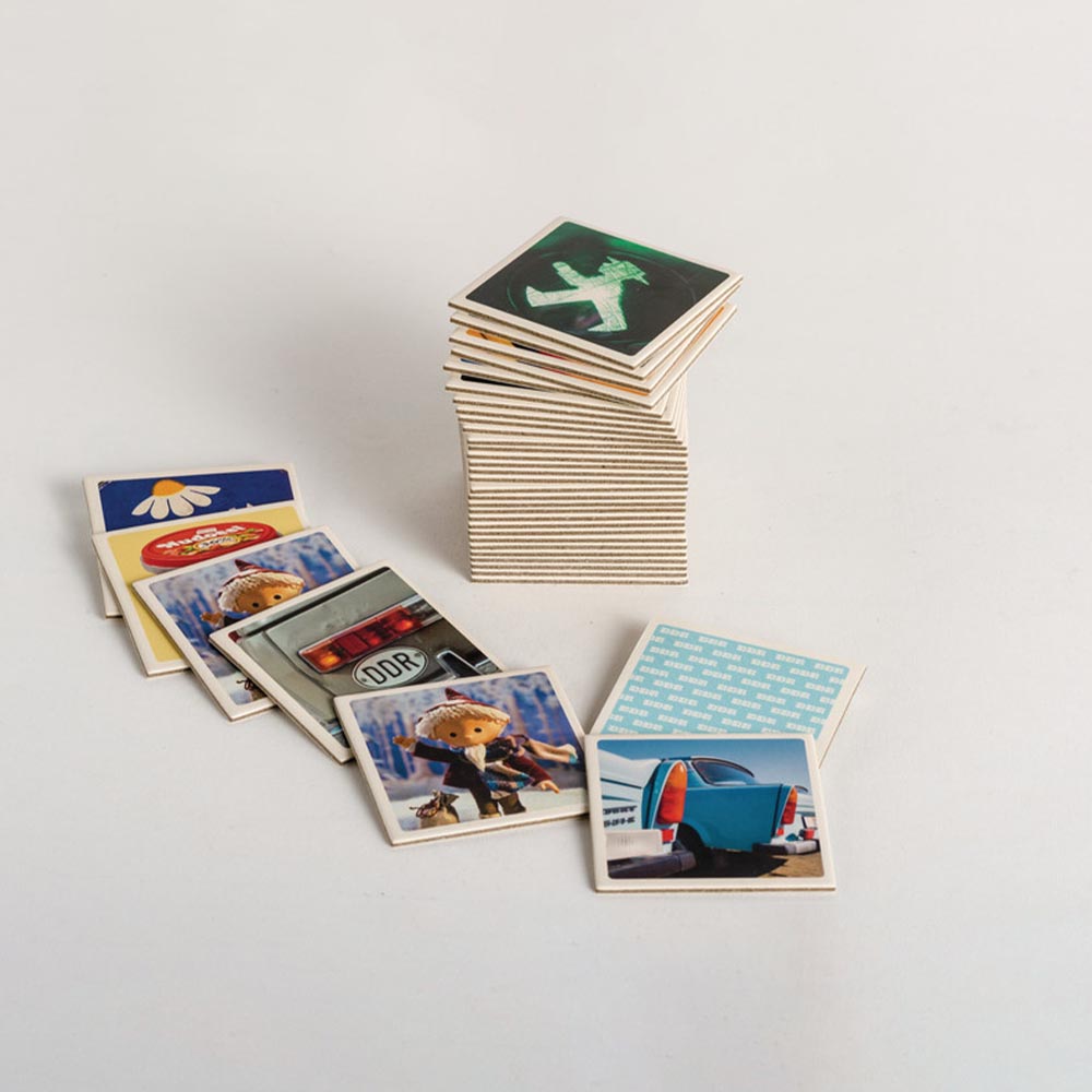 Das DDR Memo - Memory Spiel mit 40 Spielkarten im Spielkarton Bild 2