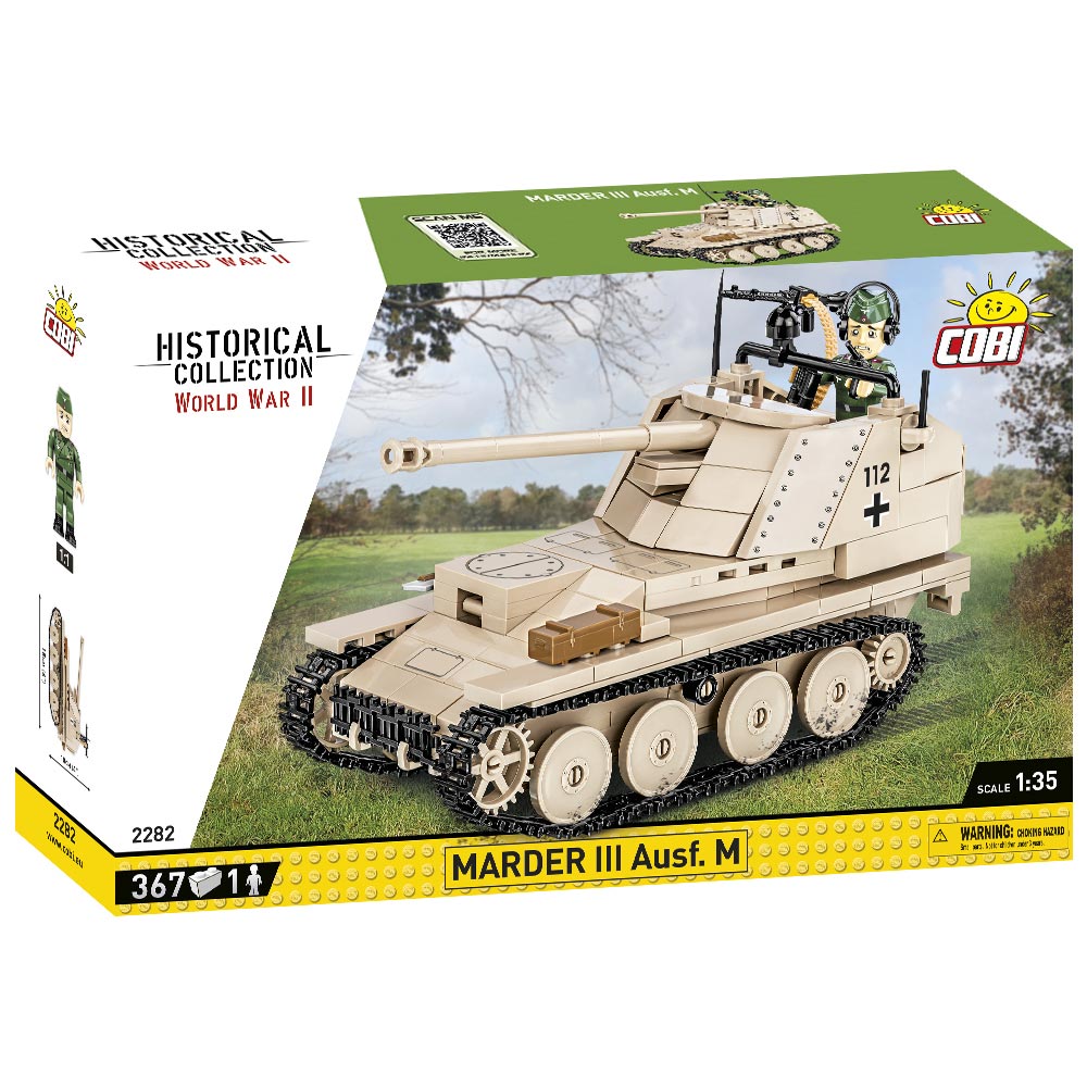 Cobi Historical Collection Bausatz Panzer Marder III Ausf. M 367 Teile 2282 Bild 1