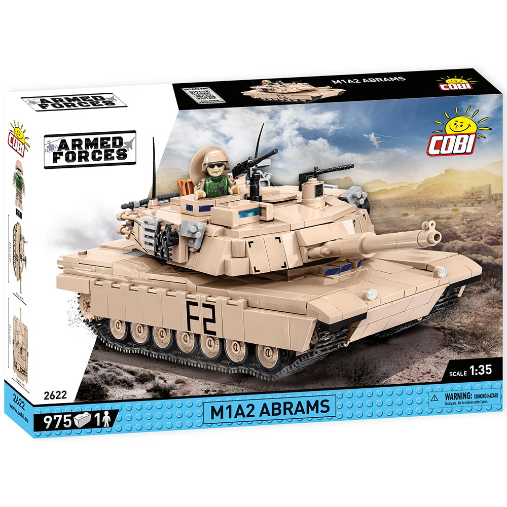 Cobi Small Army / Armed Forces Bausatz Panzer M1A2 Abrams 975 Teile 2622 Bild 2