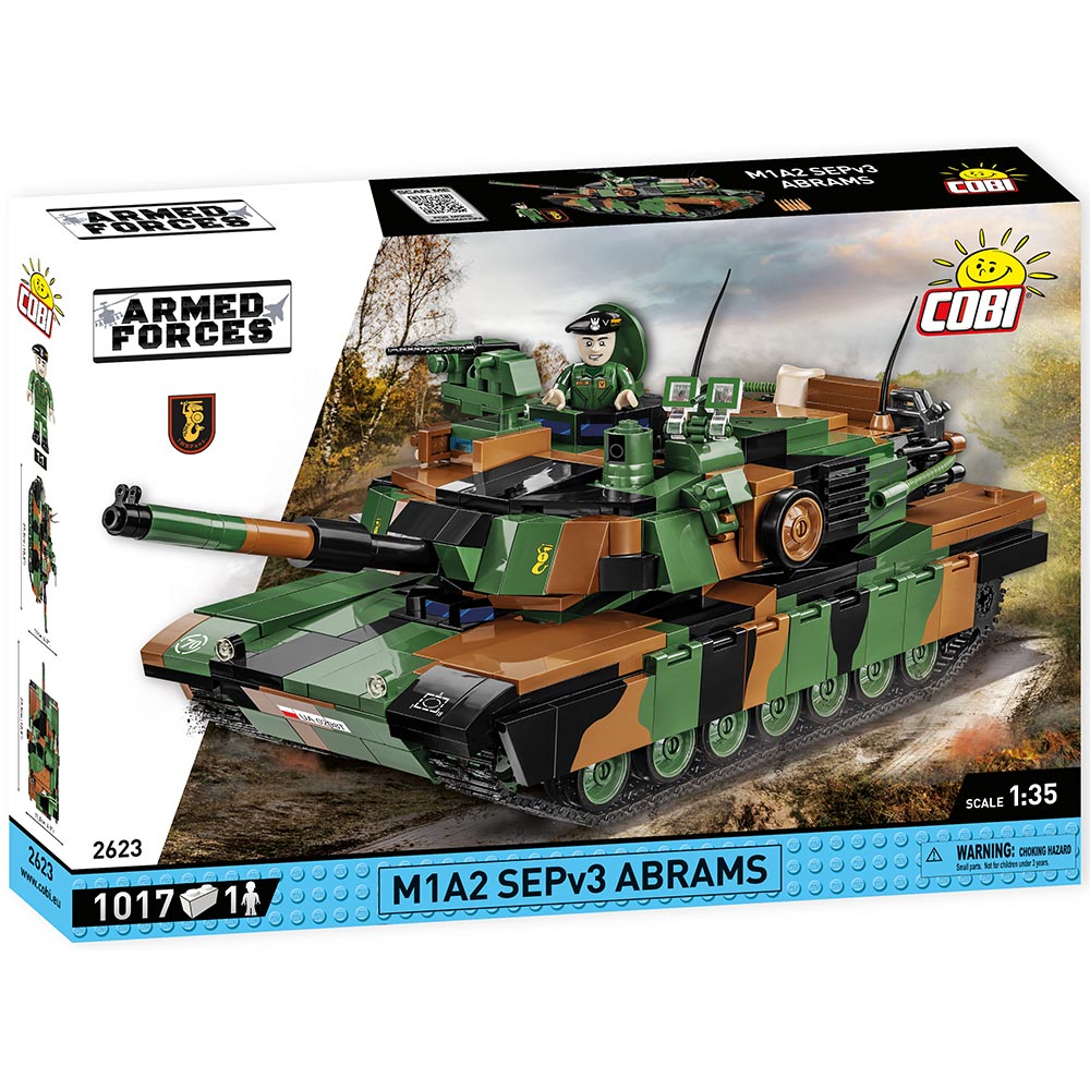 Cobi Small Army / Armed Forces Bausatz Panzer M1A2 SEPv3 Abrams 1017 Teile 2623 Bild 2