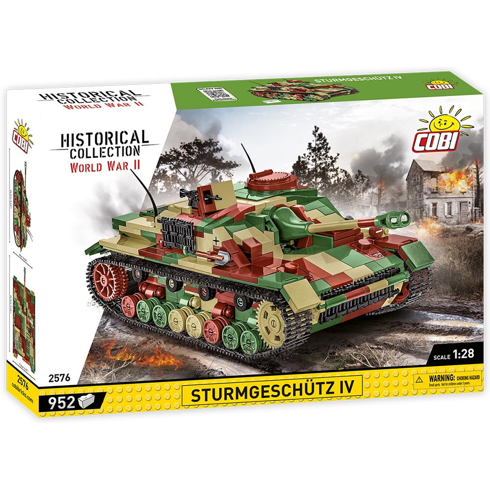 Cobi Historical Collection Bausatz Panzer Sturmgeschtz IV 952 Teile 2576 Bild 2