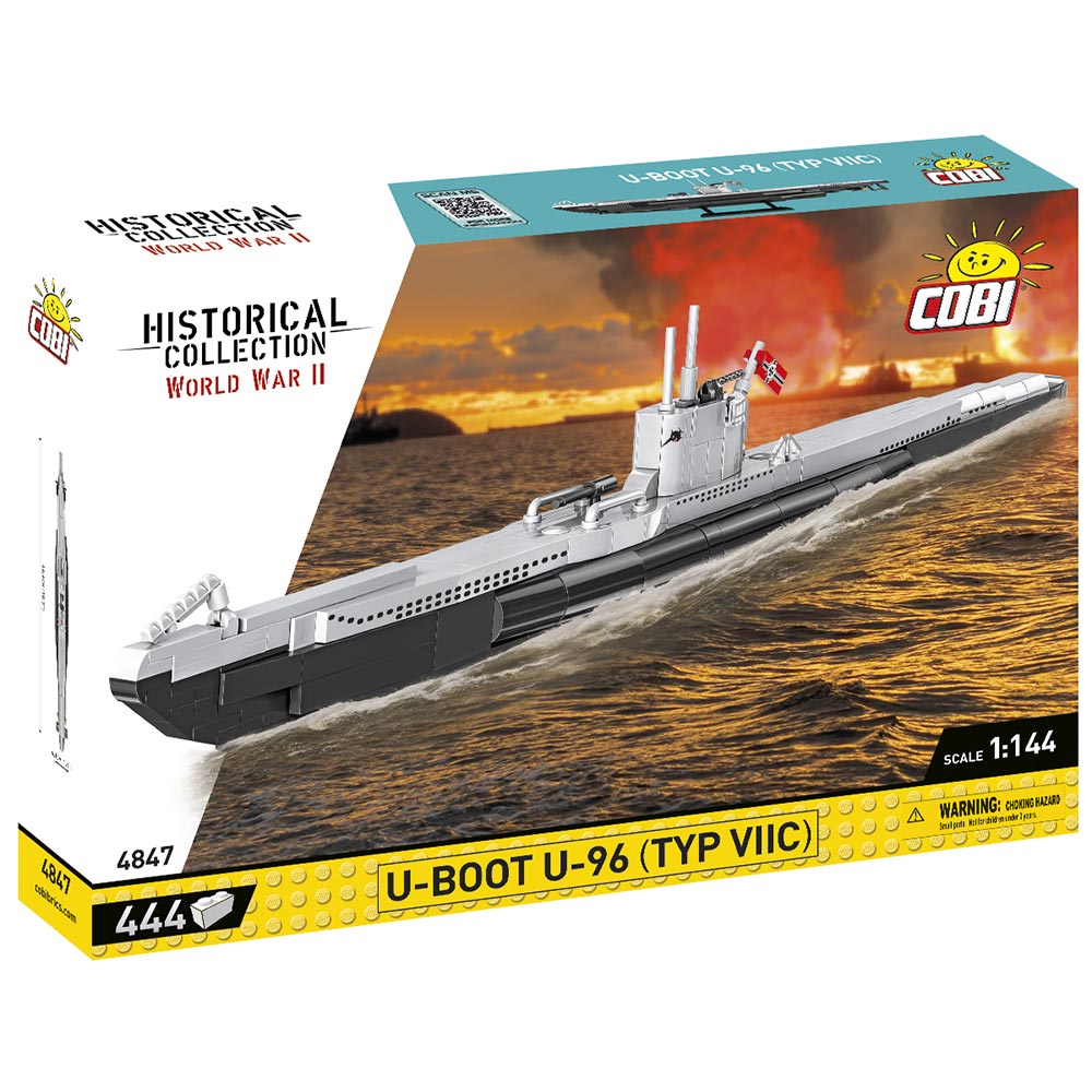 Cobi Historical Collection Bausatz U-Boot U-96 Typ VII C 444 Teile 4847 Bild 1