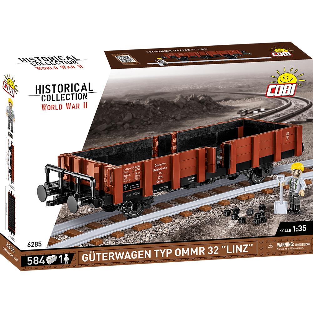Cobi Historical Collection Bausatz Dampflokomotive DR Baureihe 52 / Ty2 2in1 1723 Teile 6283 Bild 2