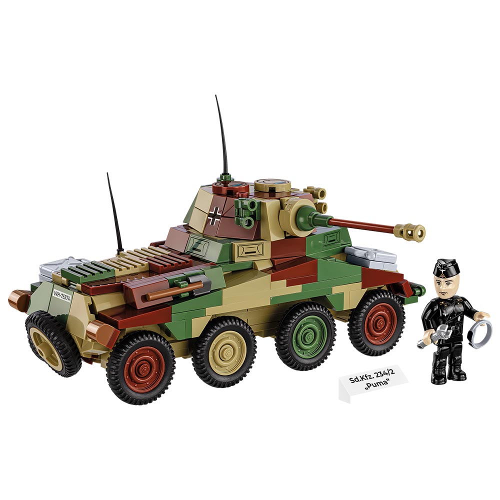 Cobi Historical Collection Bausatz Radpanzer Sd.Kfz. 234/2 Puma 470 Teile 2287 Bild 1