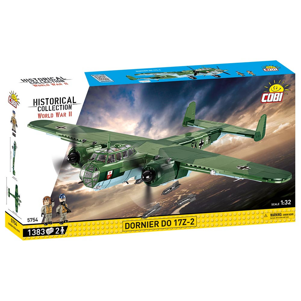 Cobi Historical Collection Bausatz Bomber Dornier Do 17Z-2 1383 Teile 5754 Bild 3