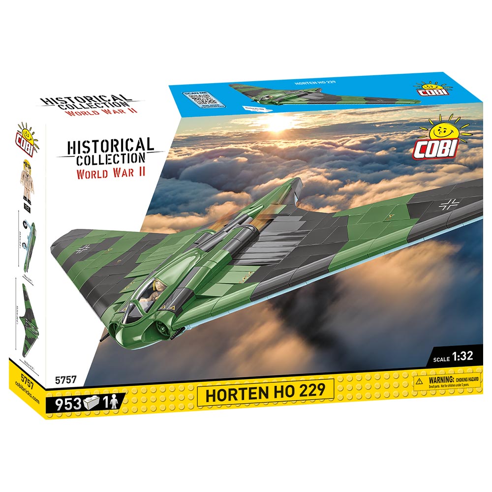 Cobi Historical Collection Bausatz Flugzeug Nurflgler Horten Ho 229 / H IX 953 Teile 5757 Bild 2