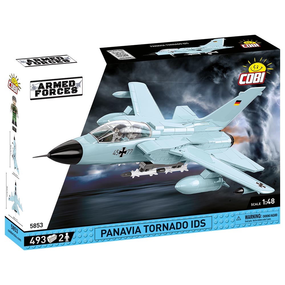 Cobi Armed Forces Bausatz Flugzeug Panavia Tornado IDS 493 Teile 5853 Bild 2