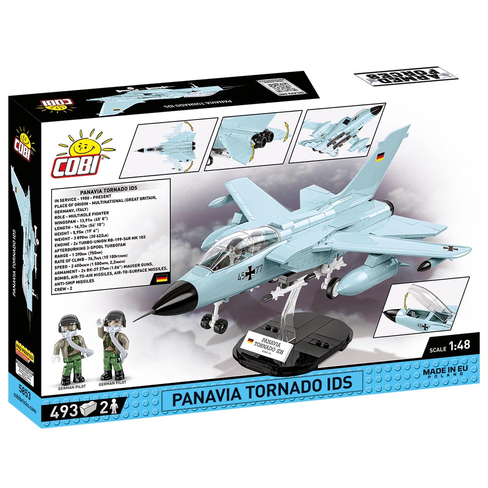 Cobi Armed Forces Bausatz Flugzeug Panavia Tornado IDS 493 Teile 5853 Bild 3