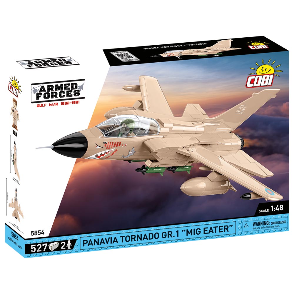 Cobi Armed Forces Bausatz Flugzeug Panavia Tornado Gr. 1 MIG Eater 527 Teile 5854 Bild 2