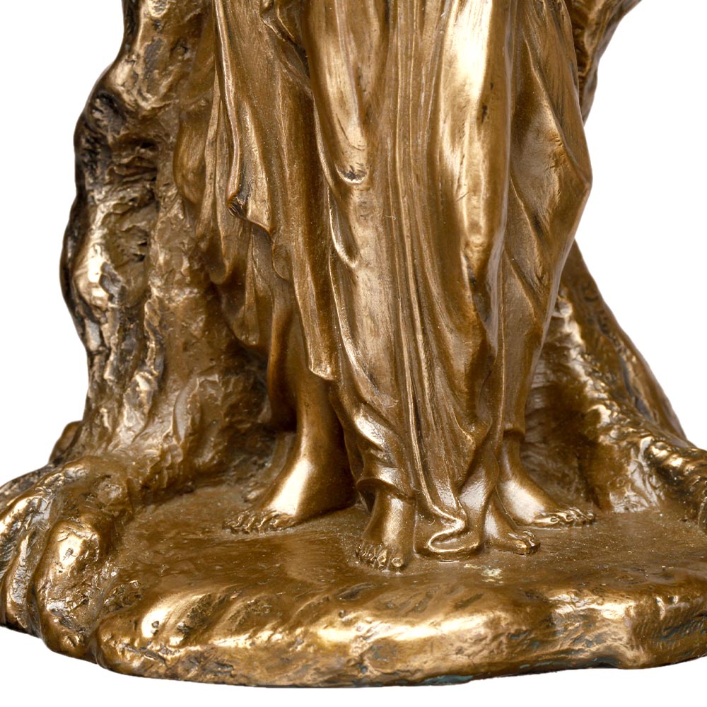 Dekofigur Hekate keltische Dreifaltigkeitsgttin 19 cm bronziert coloriert Bild 10