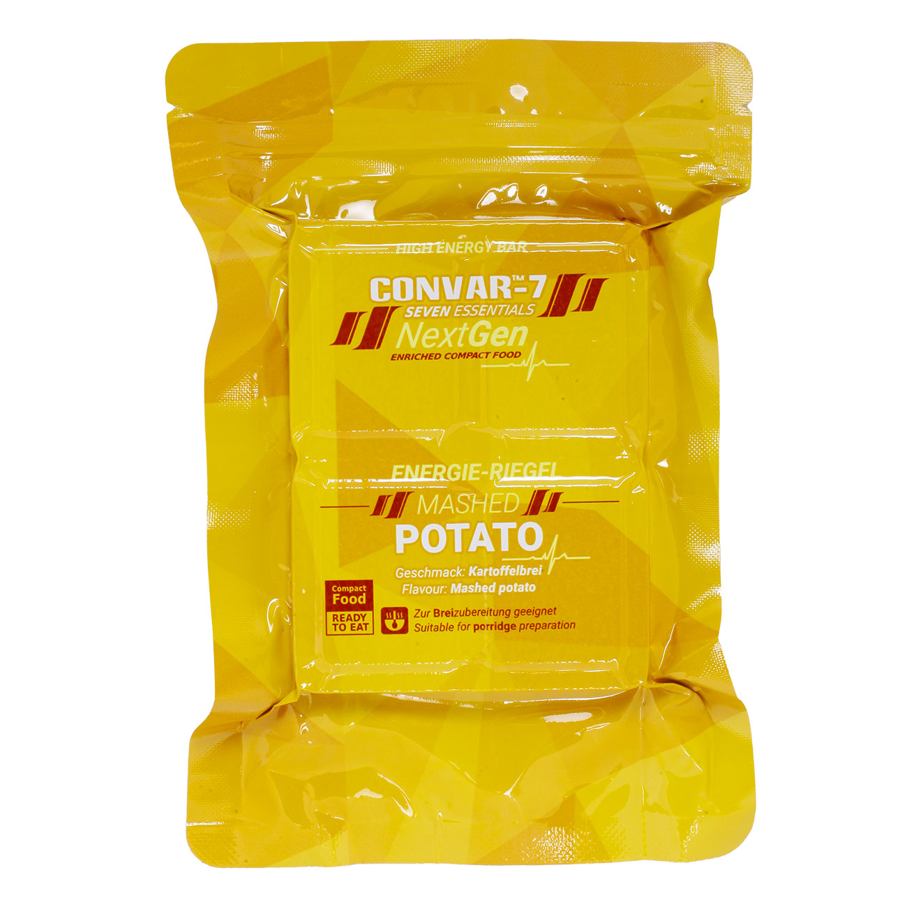 Convar-7 Riegel High Energy Bar NextGen Kartoffelbrei 120 g Langzeitlebensmittel - Ideal fr Outdoor, Notvorrat und Krisenvorsor Bild 1