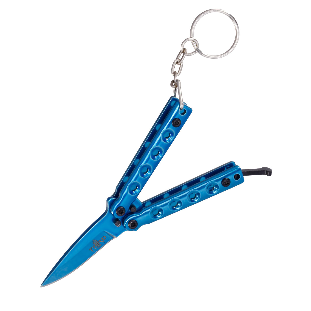Schlsselanhnger Mini Butterfly blau Bild 2