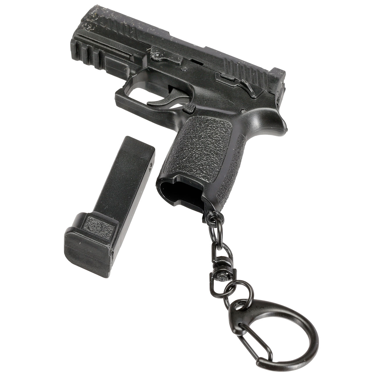 WoSport Schlsselanhnger P320 Pistole 1:4 Miniaturmodell schwarz Bild 5