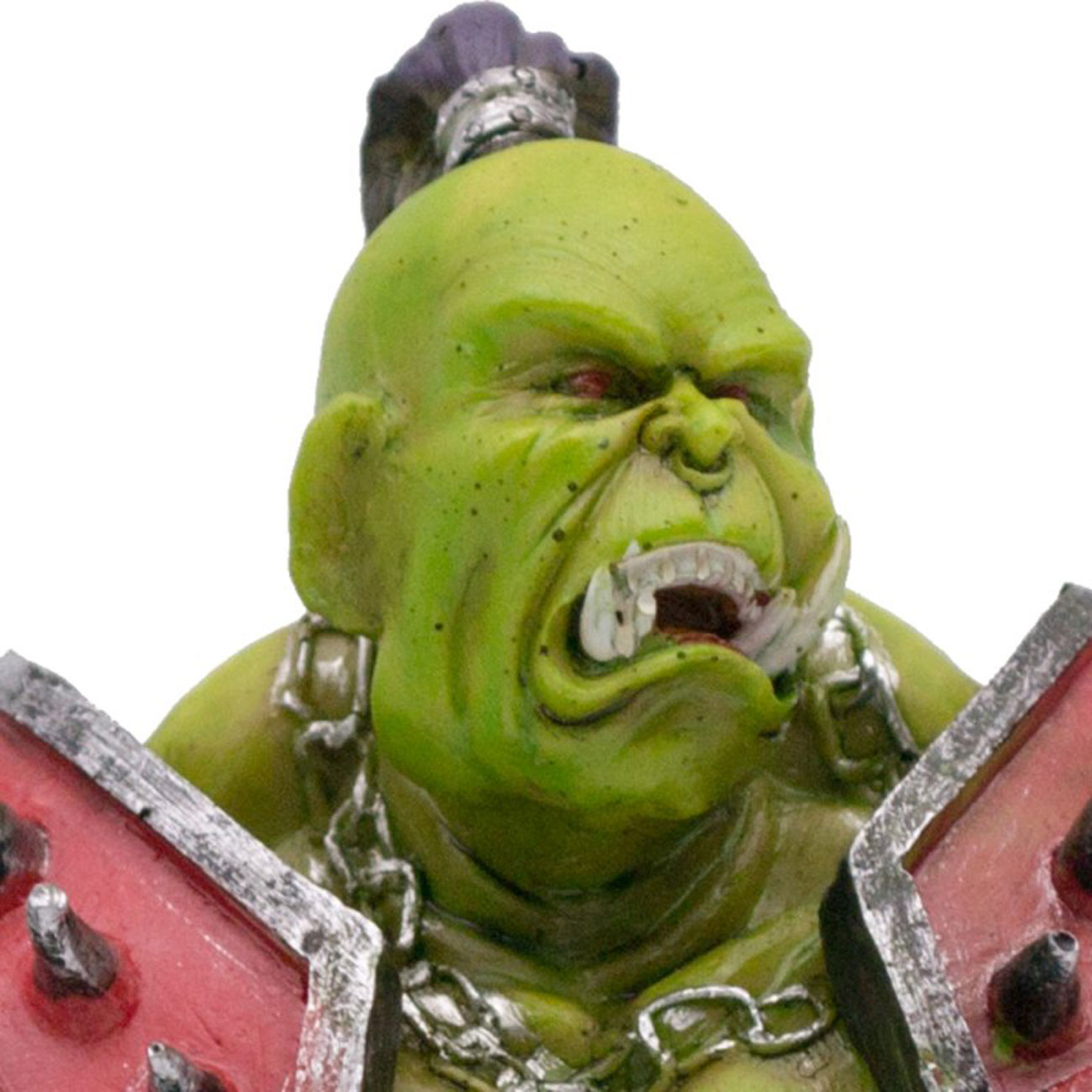 Briefffner grner Ork Warlord Games Goblin mit Tischstnder Bild 3