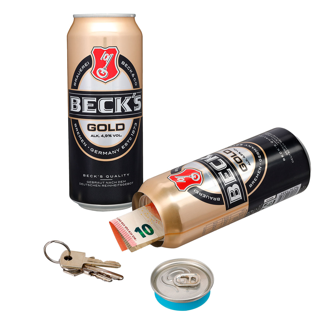 Dosentresor Becks Gold Bierdose