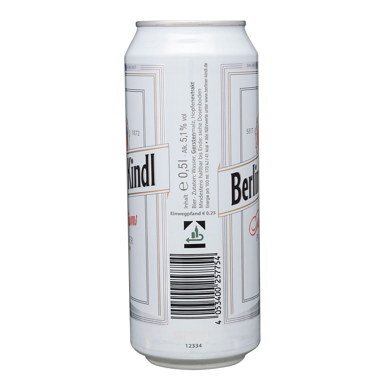 Dosentresor Berliner Kindl Bierdose Bild 4