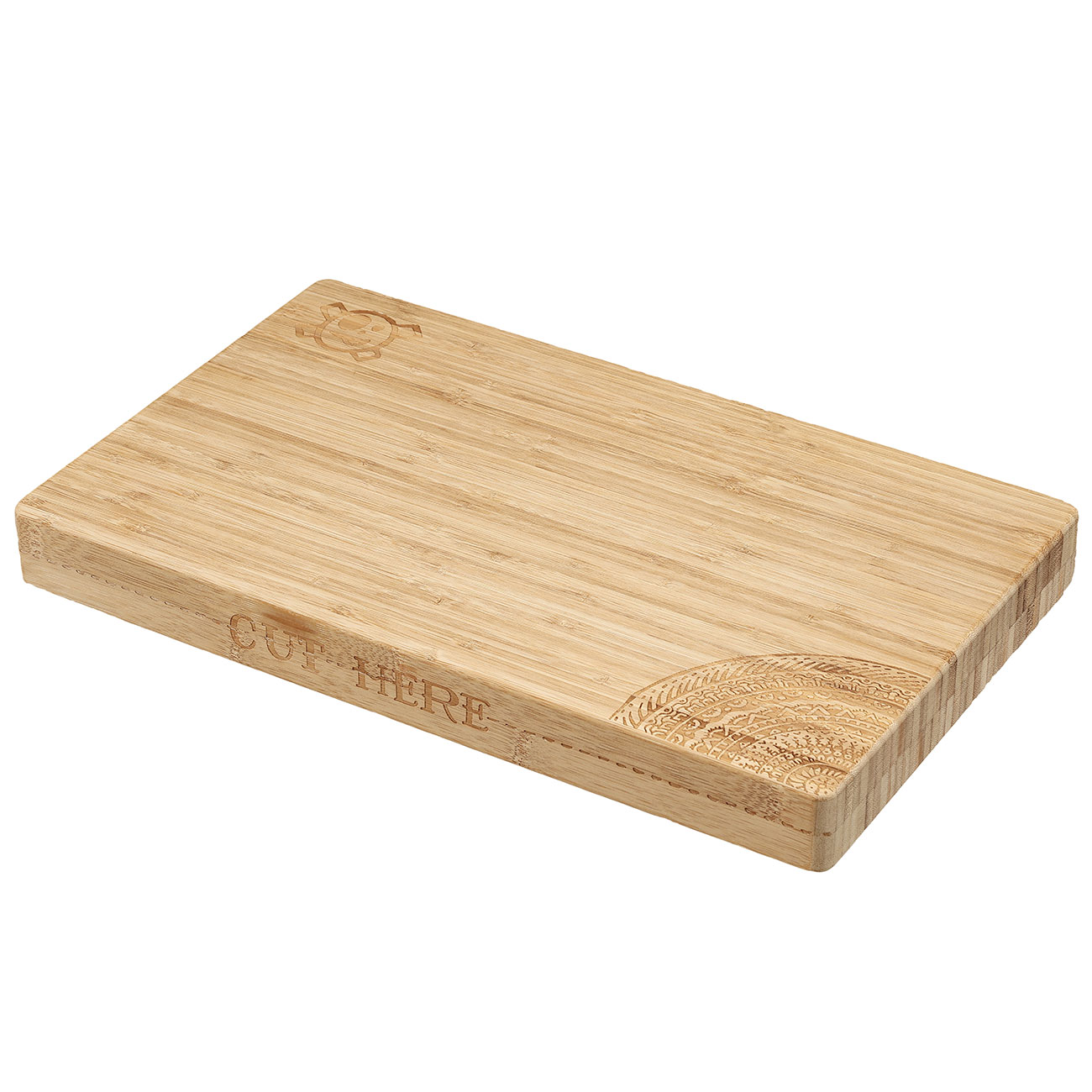 Homeys Schneidebrett Bambus 41,5 x 24,5 x 4 cm