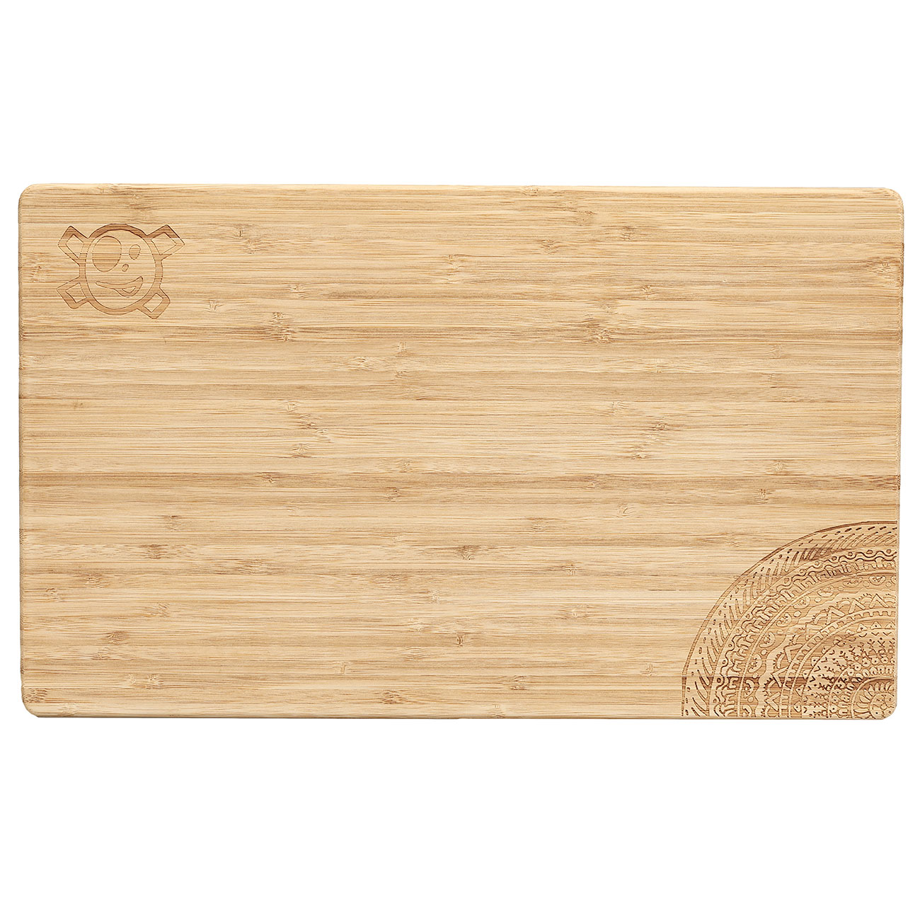 Homeys Schneidebrett Bambus 41,5 x 24,5 x 4 cm Bild 1