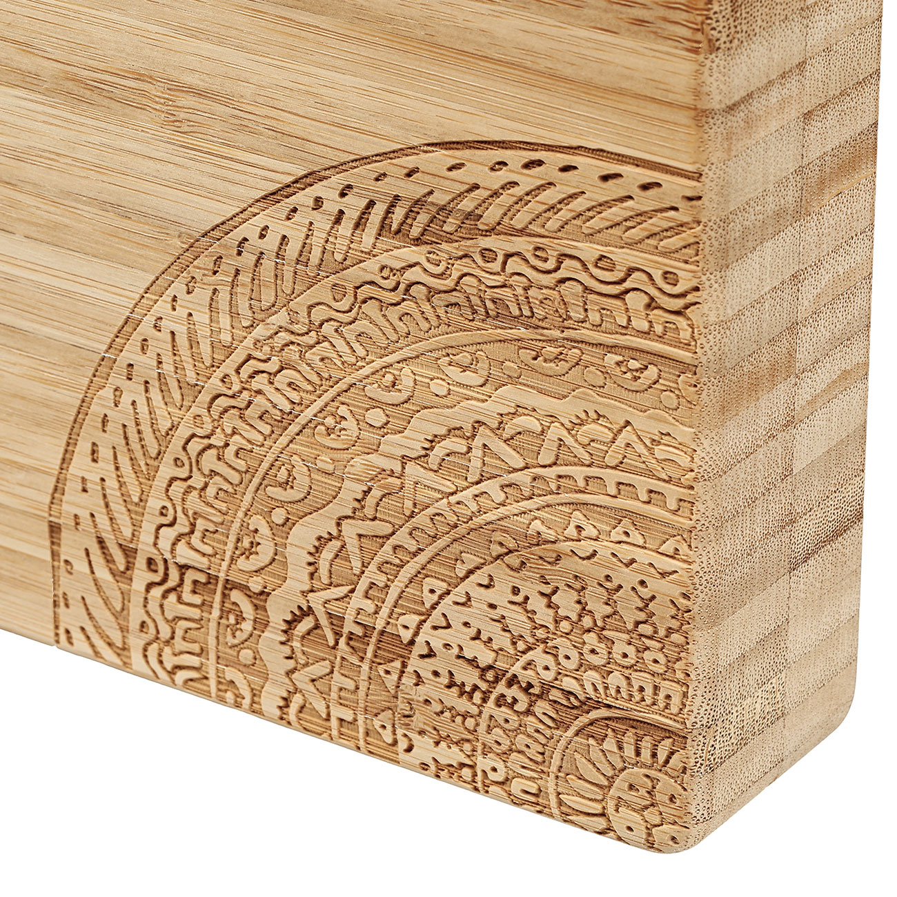 Homeys Schneidebrett Bambus 41,5 x 24,5 x 4 cm Bild 4