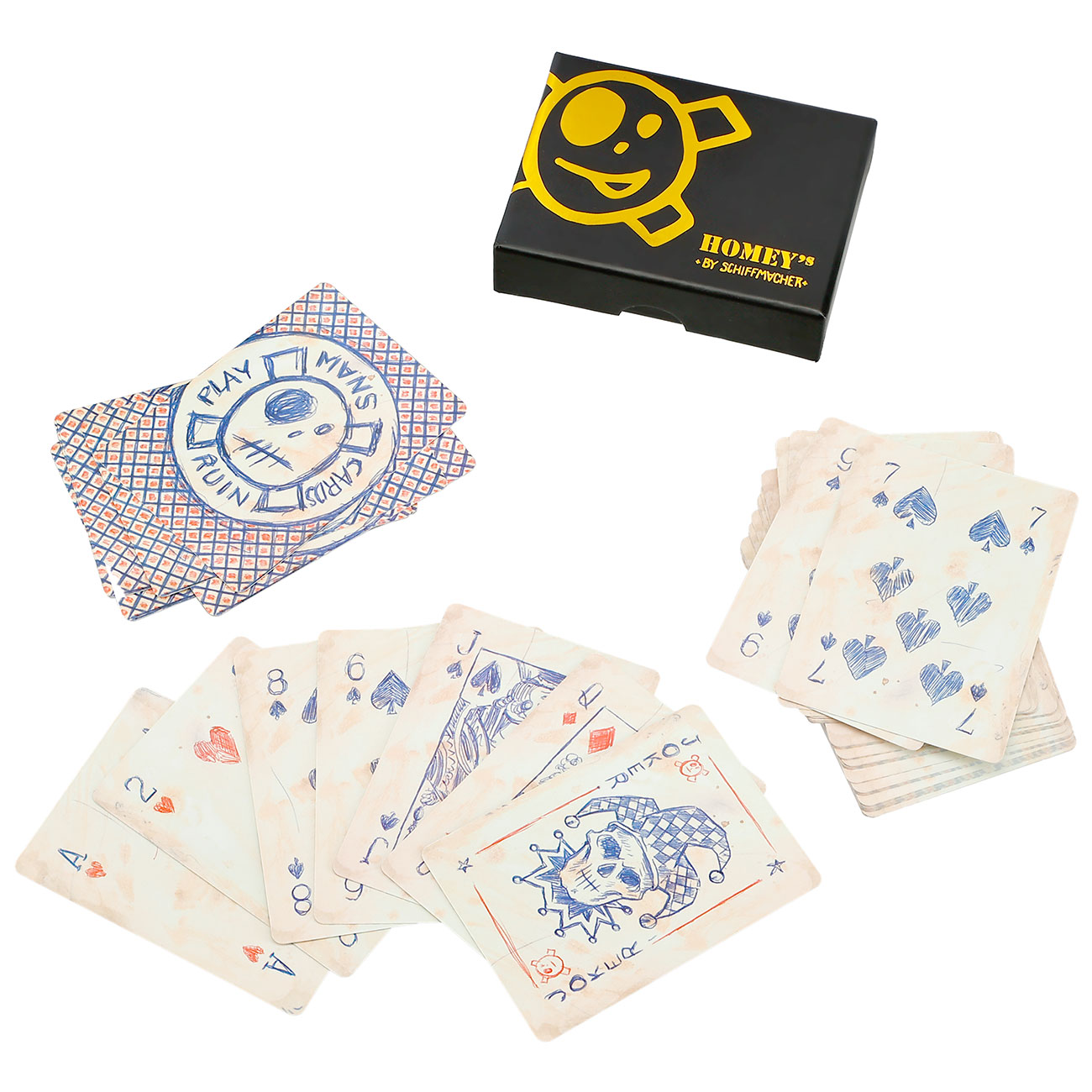Homeys Geschenkset Mans Ruin inkl. Taschenmesser, Flachmann, Zippo-Feuerzeug & Spielkarten Bild 7