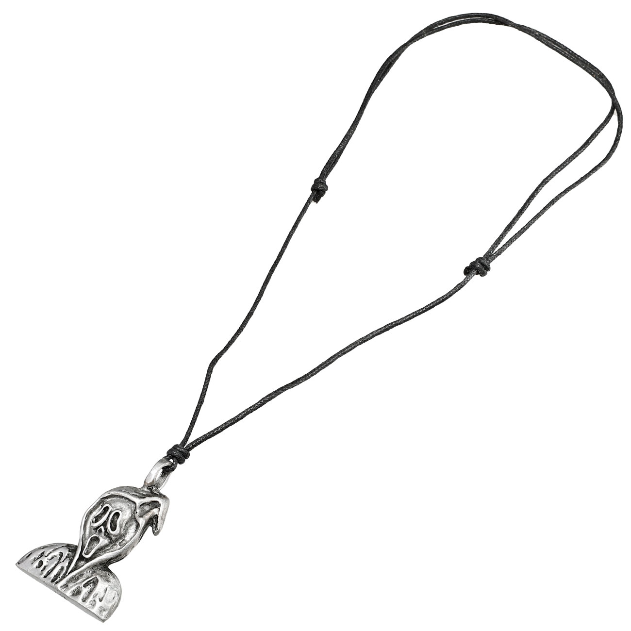 Halskette mit Gruselanhnger silber