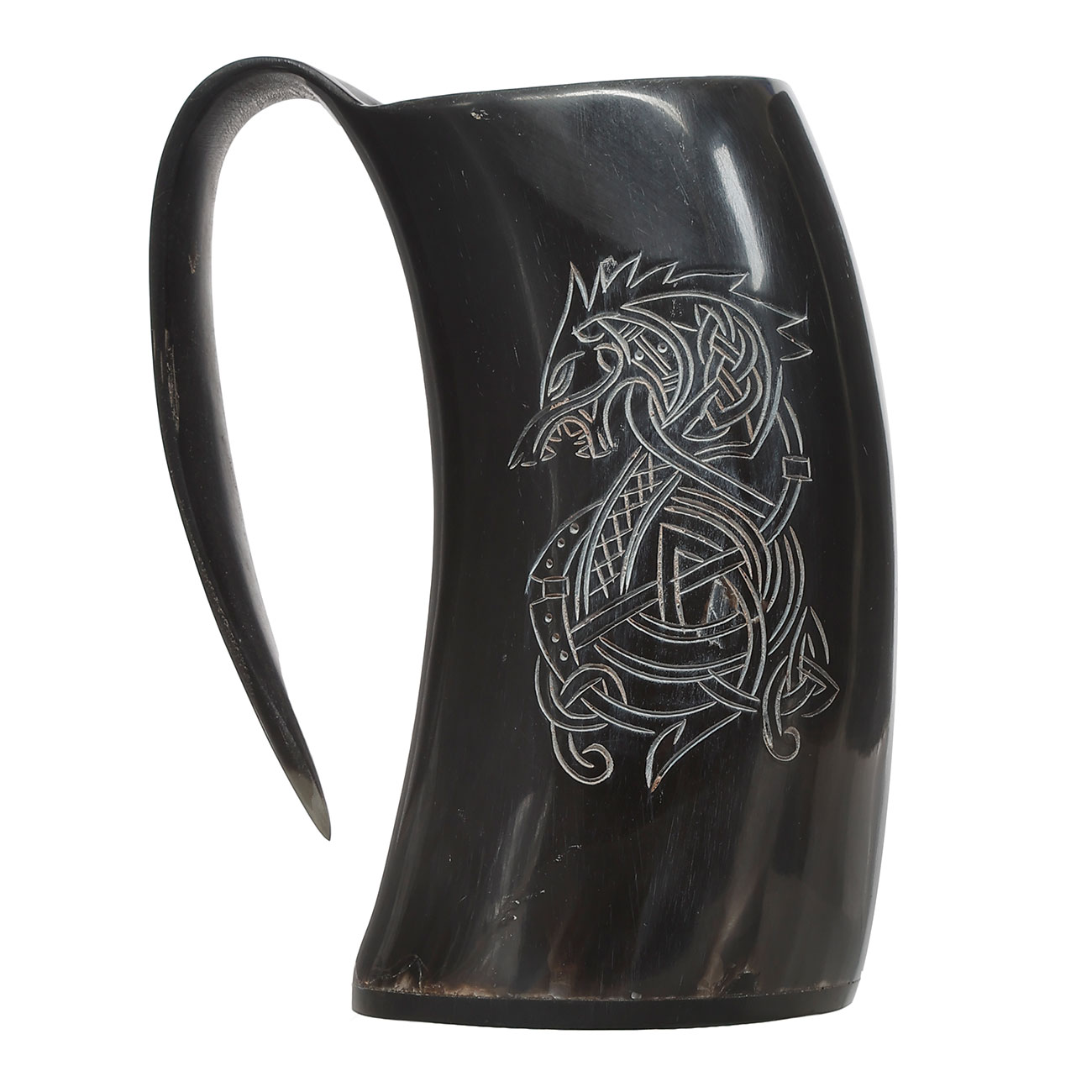 Krug Fenrir aus Bffelhorn 350-450 ml Bild 1