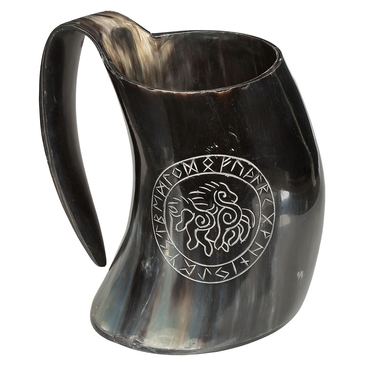 Krug Sleipnir aus Bffelhorn 650-800 ml