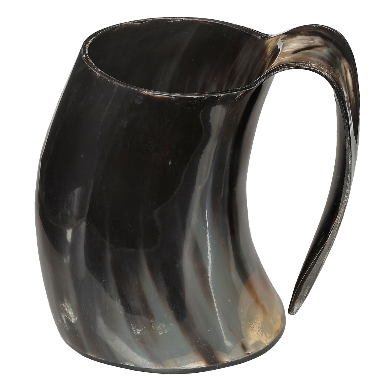 Krug Sleipnir aus Bffelhorn 650-800 ml Bild 5