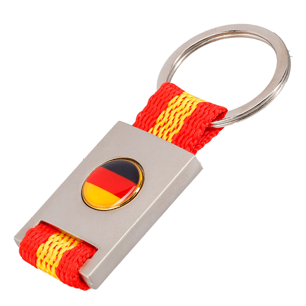 Schlsselanhnger Deutschland-Emblem silber