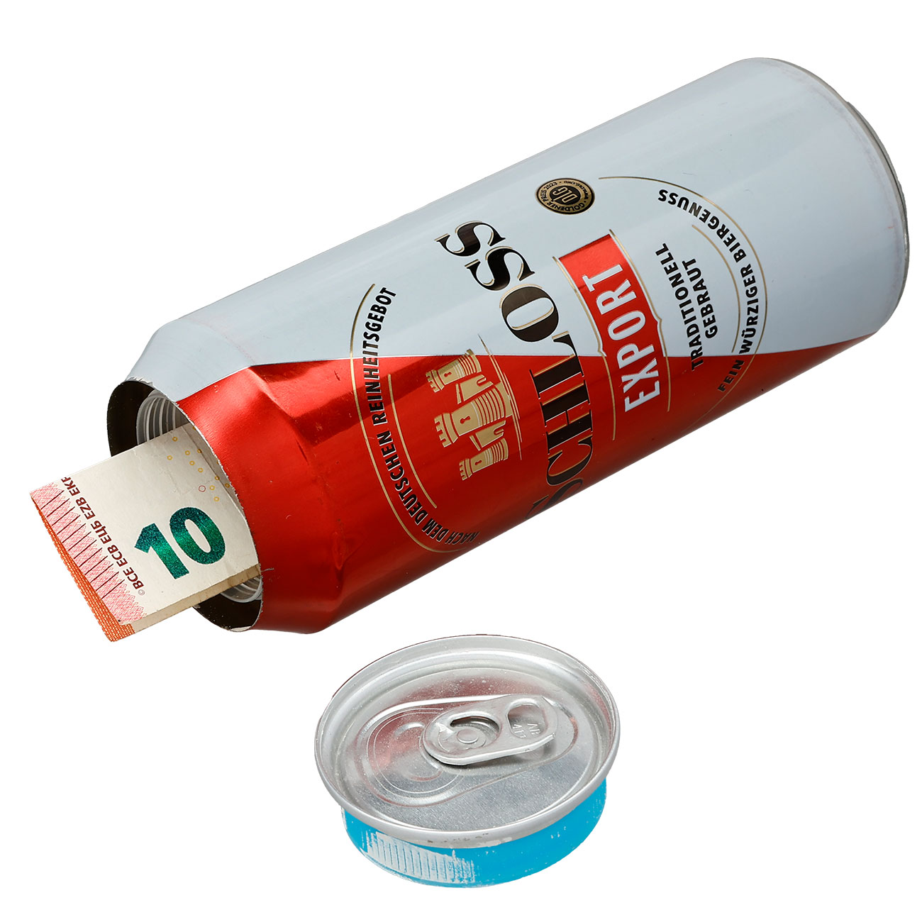 Dosentresor Schloss Export Bierdose Bild 1