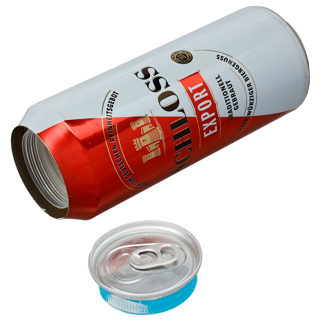 Dosentresor Schloss Export Bierdose Bild 2