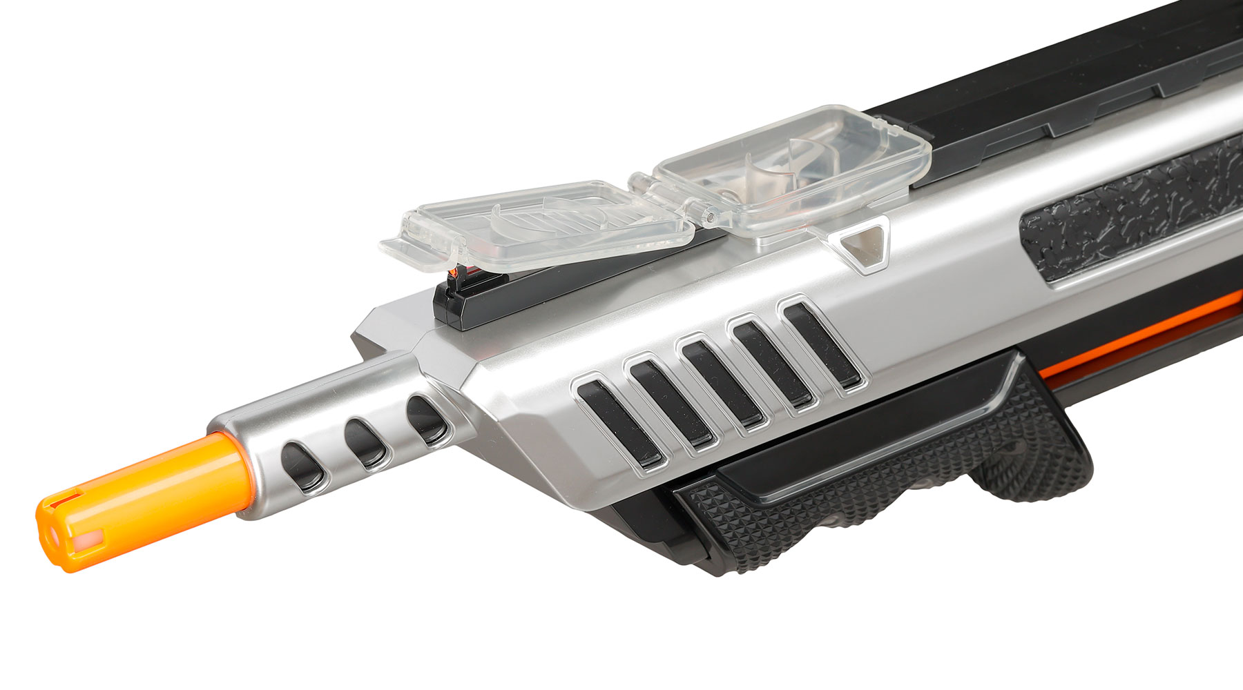 Bug-A-Salt Salzgewehr Actionblaster Fliegenvernichter Advanced Combat Fibre Optic 3.0 silber Bild 4
