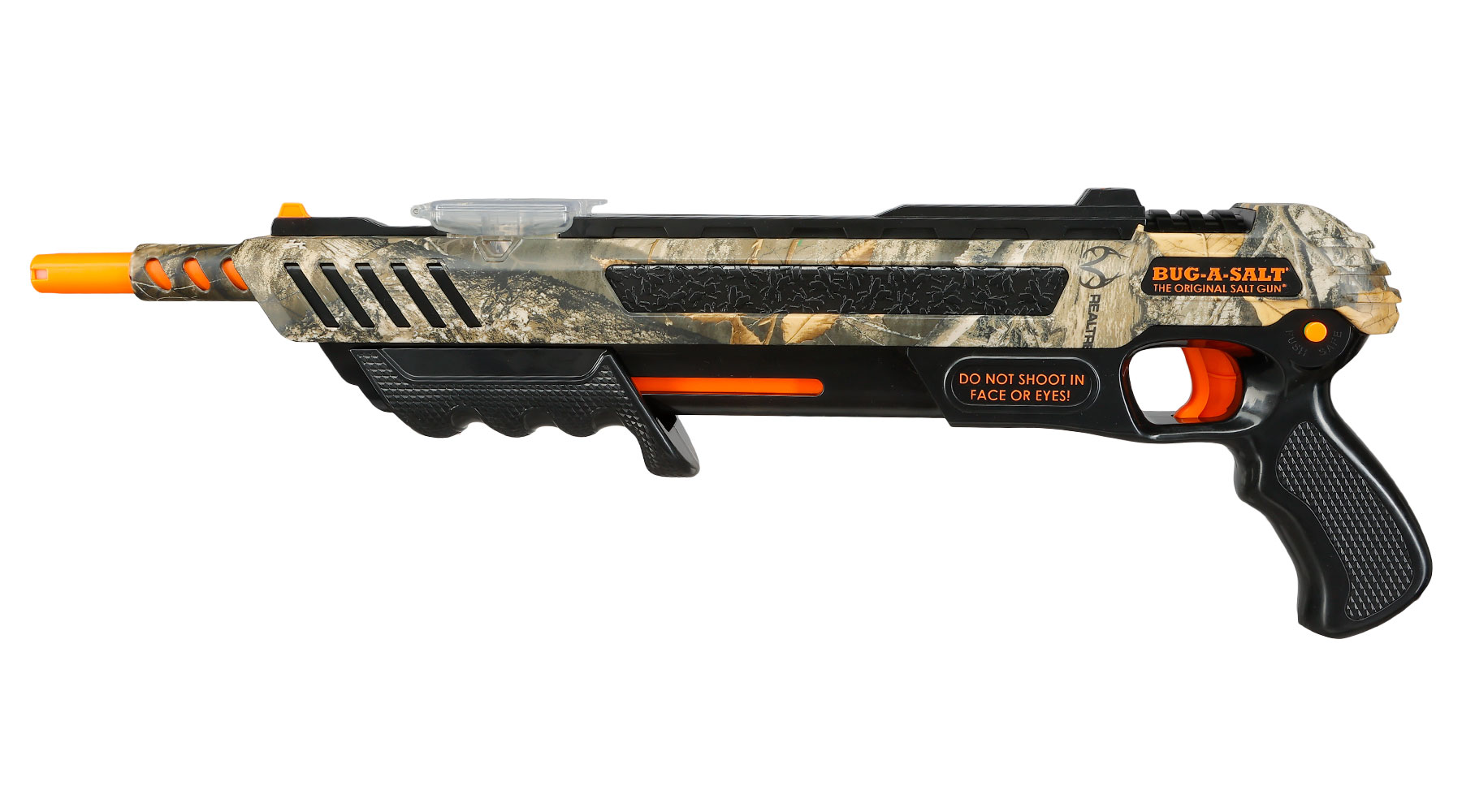 Bug-A-Salt Salzgewehr Actionblaster Fliegenvernichter Realtree Camo 3.0 camouflage