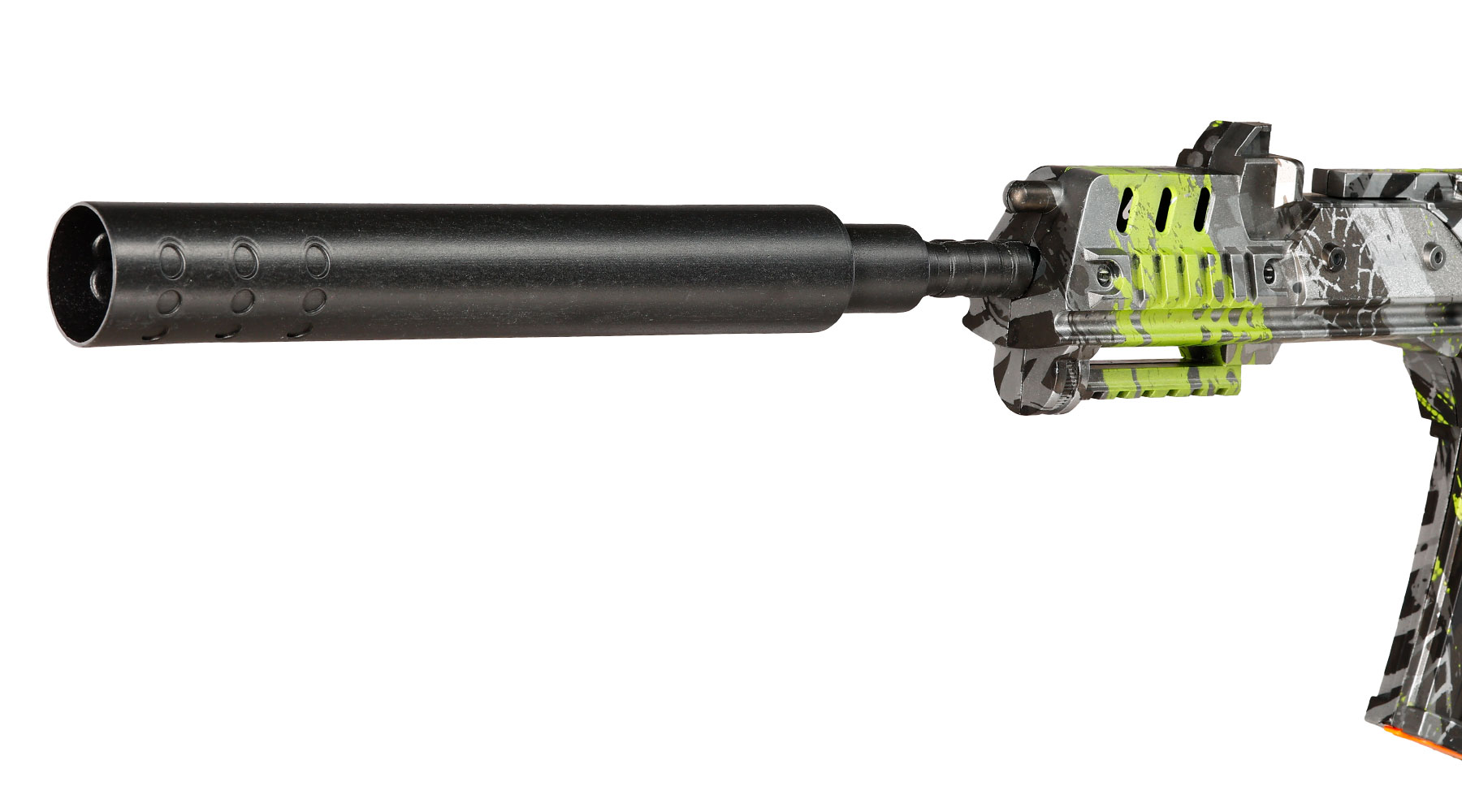 Hydrogel Actionblaster Extreme elektrisch inkl. Akku, Schalldämpfer, Gelkugeln & Schutzbrille camo Bild 9