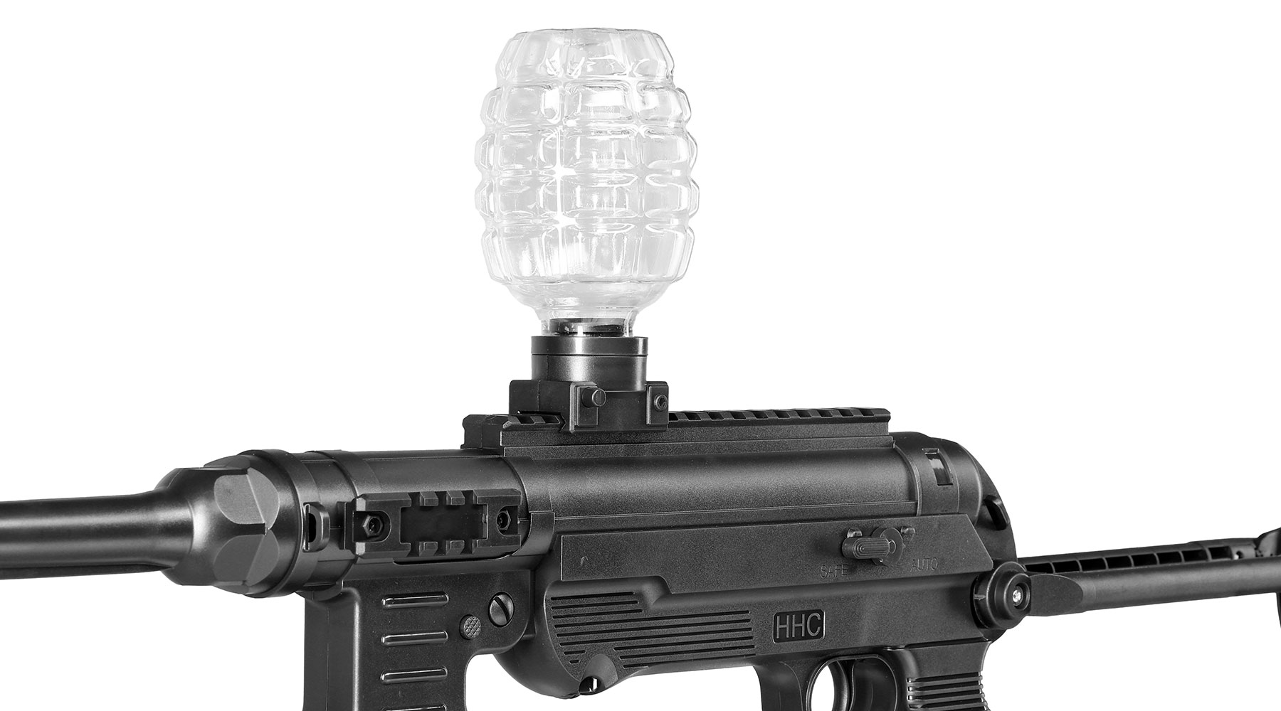 Asgard Actionblaster MP40 elektrisch fr Schaumstoff-Pfeile, Gel- und Airsoftmunition inkl. Akku, Munition, Schutzbrille & T Bild 2