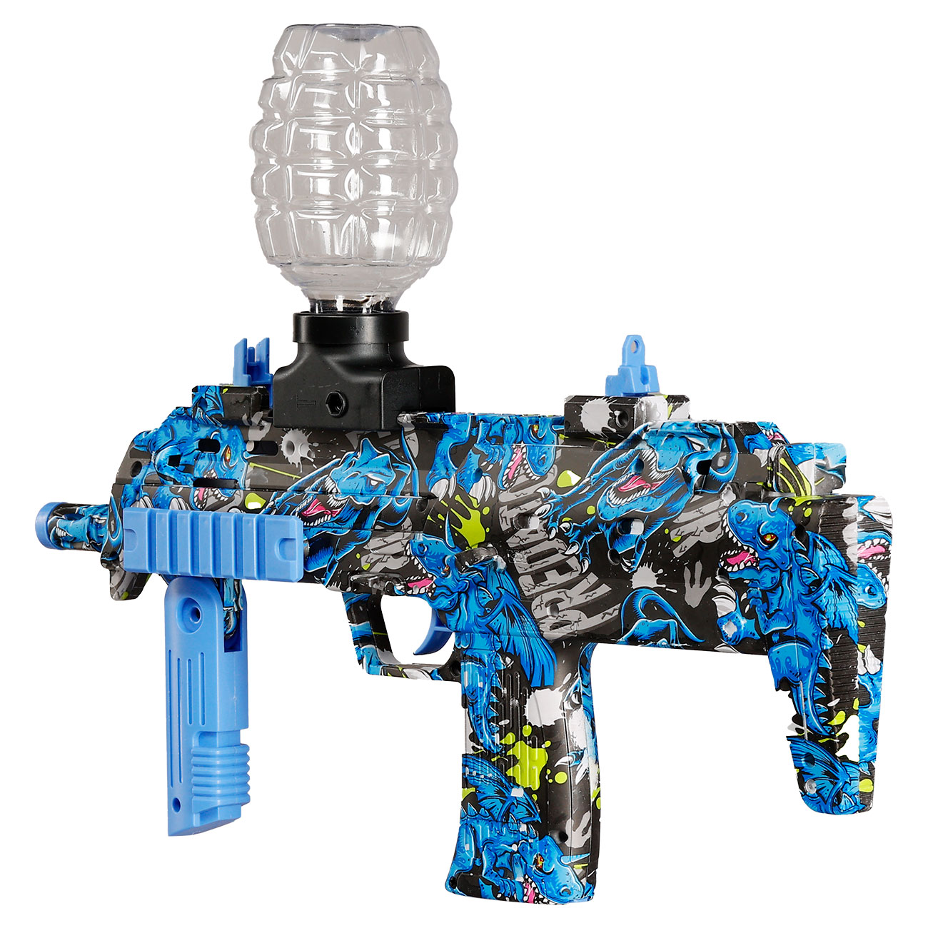 Asgard Hydrogel Actionblaster Predator elektrisch inkl. Akku & Gelkugeln blau Bild 3