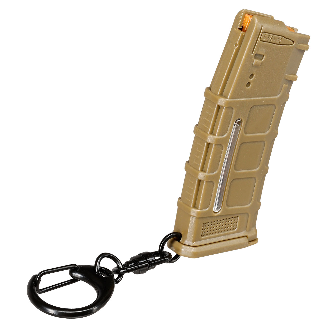 WoSport Schlsselanhnger Magazin MP-Mag 1:3 Miniaturmodell tan Bild 3