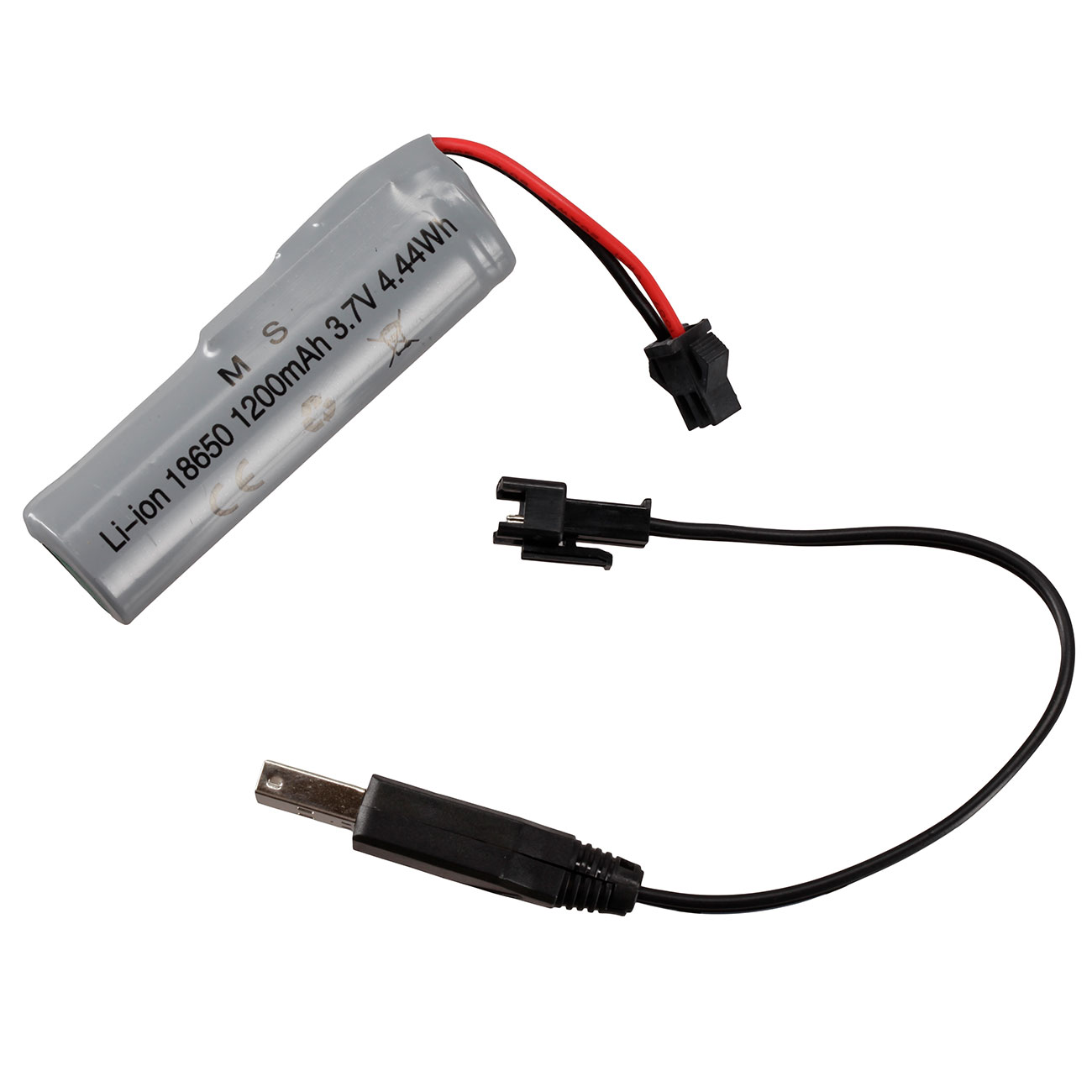 Elektrische Wasserpistole inkl. 1200mAh Akku mit Wasserspeicher 150ml und extra 350 ml. Wassertank, inkl Ladekabel Bild 6