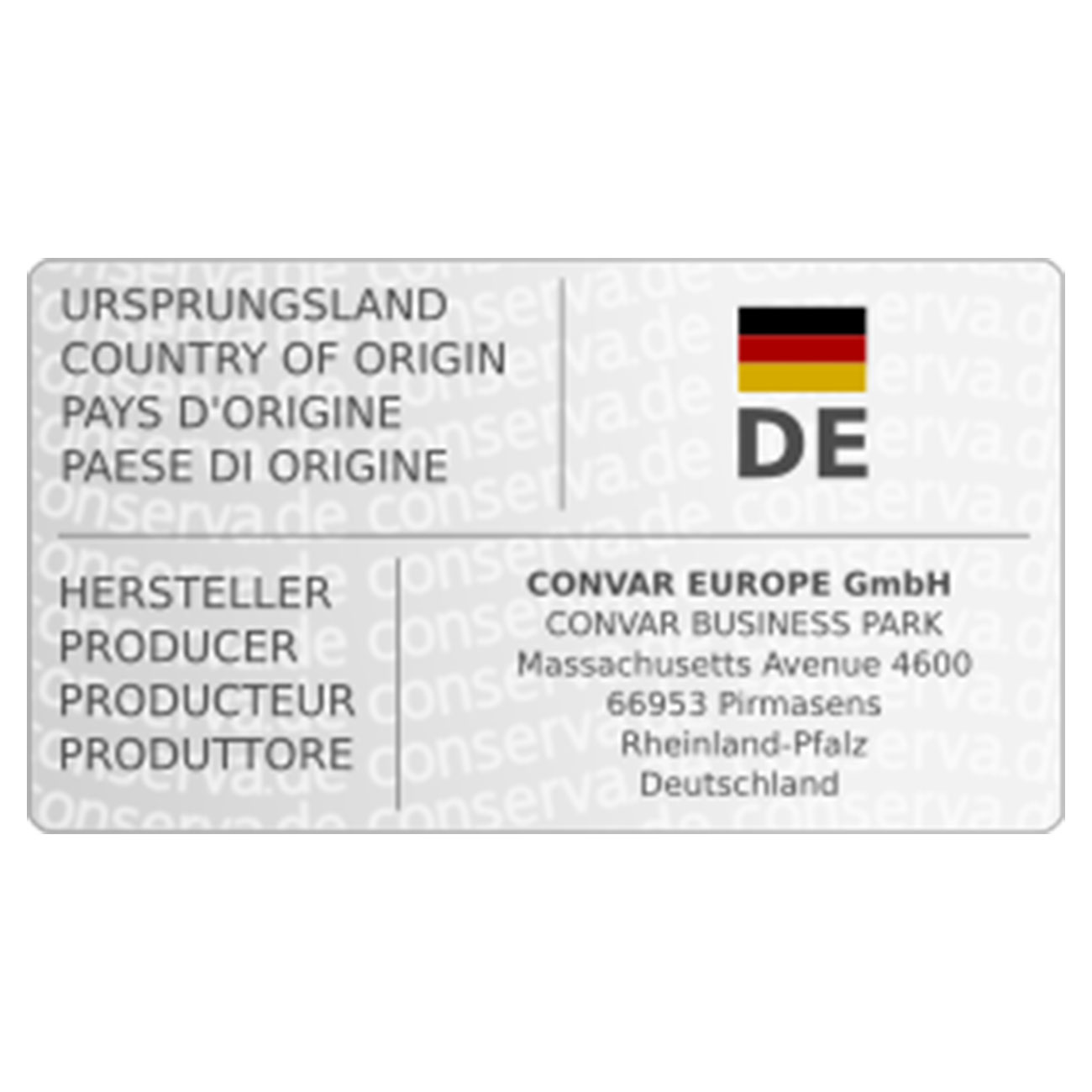 CONVAR DAS EPA - PIONIER Tagesration mit Einpersonenpackungen mit lang haltbaren Lebensmitteln Bild 3