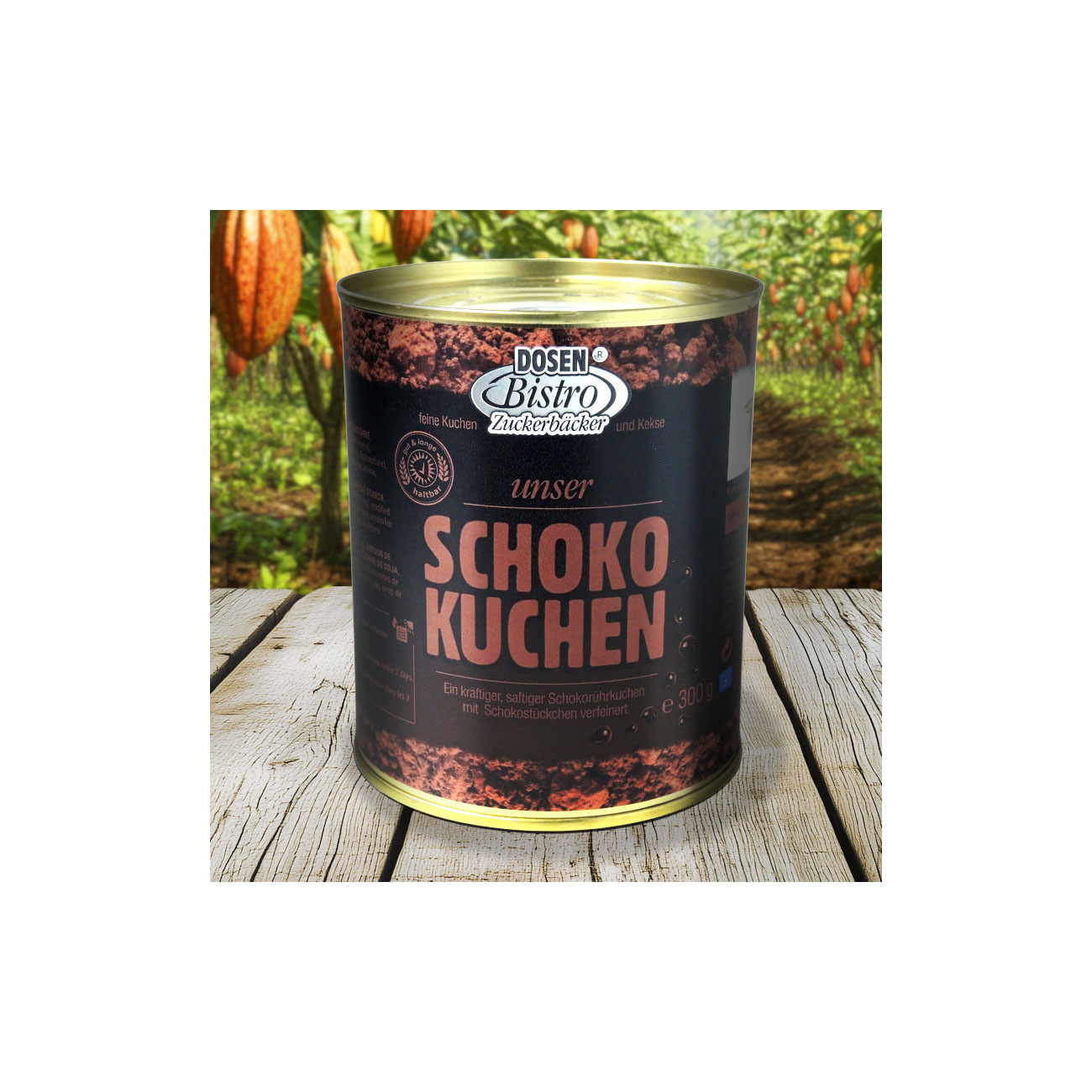 DosenBistro Schokokuchen 300g hergestellt in �sterreich