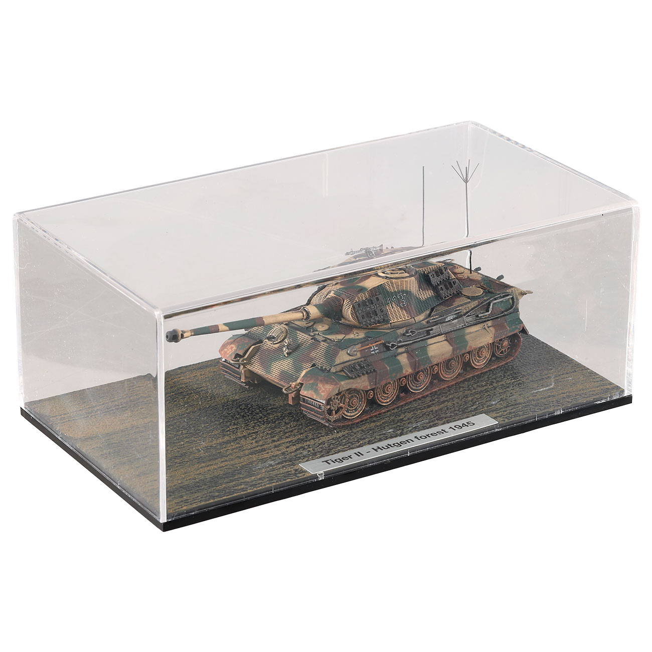 Techno 1:72 Panzer Sd.Kfz. 182 Tiger II Knigstiger Metallmodell Ausfhrung Hrtgenwald 1945