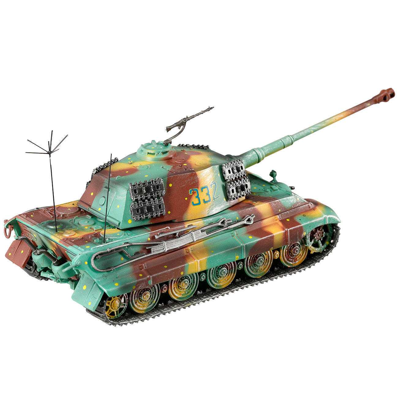 Techno 1:72 Panzer Sd.Kfz. 182 Tiger II Knigstiger Metallmodell Ausfhrung Ostfront 1944 Bild 5