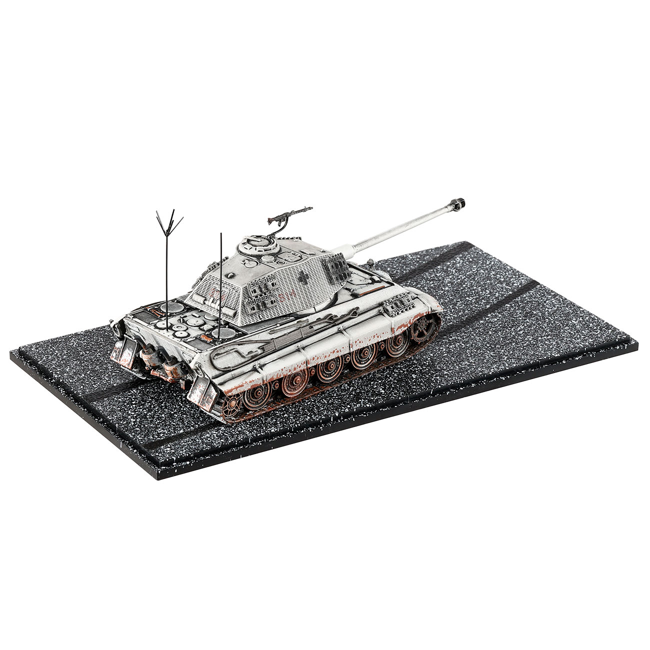 Techno 1:72 Panzer Sd.Kfz. 182 Tiger II Knigstiger Metallmodell Ausfhrung Berlin 1945 Winter Bild 2